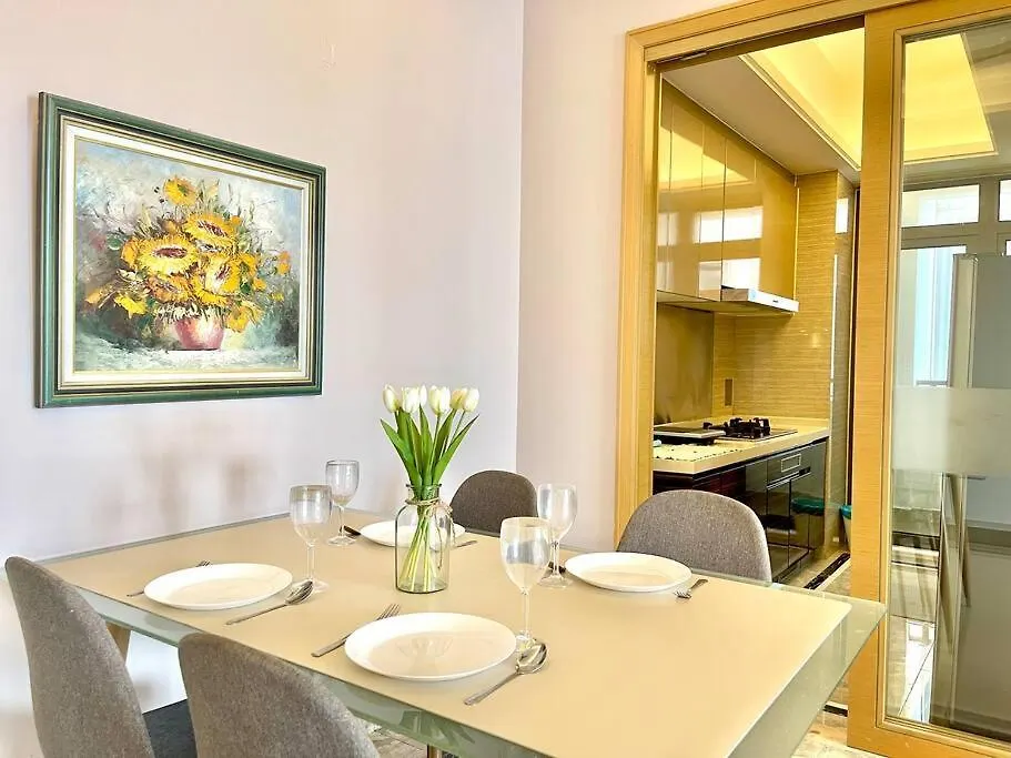 Apartment Hck9 4-6Pax 2Br/Walk Ciq/City View@Jb Johor Bahru Malaysia