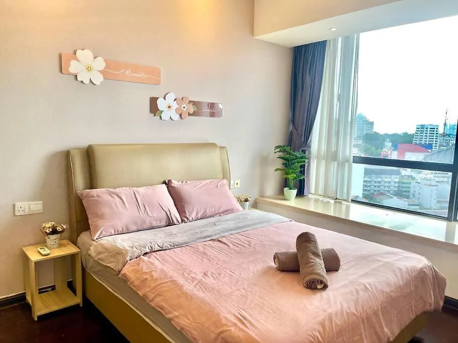 Apartment Hck9 4-6Pax 2Br/Walk Ciq/City View@Jb Johor Bahru