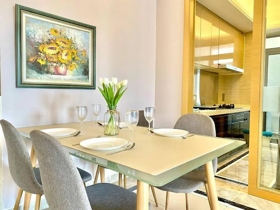 Hck9 4-6Pax 2Br/Walk Ciq/City View@Jb Johor Bahru Apartment